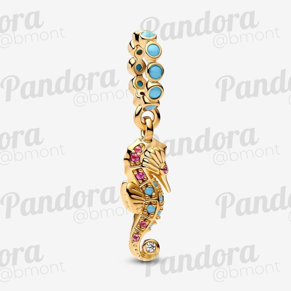 Pandora Seahorse Dangle Charm